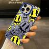 Popular Pink Skull iPhone16Pro Mobile Phone Case 15 Laser Case 14 Apple 12 Anti-drop 11XsM