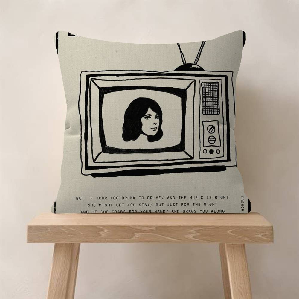 TV GGirl Who Really Cushion Cover Pillowcase Upholstery Sofa Throw Pillow Home Decor Pillowcas