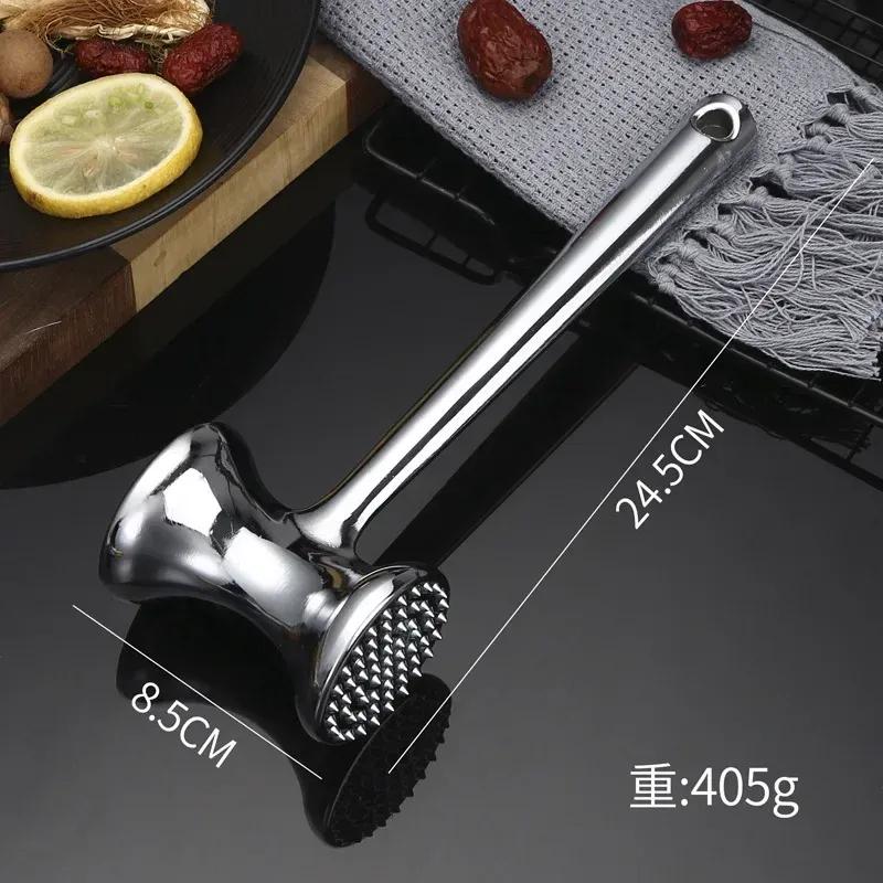 

Кухонные инструменты для мяса Алюминиевый сплав Многофункциональный молоток для мяса Двусторонний тендерайзер Стейк Свинина Кухонные аксессуары Luxury