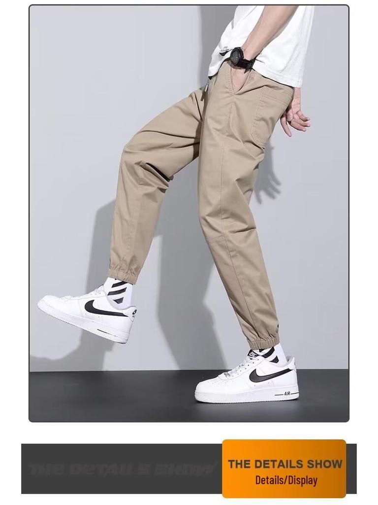 Men's Retro Loose Straight-Leg Joggers - New Spring/Autumn 2025 Collection