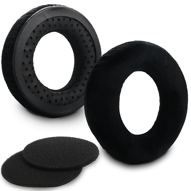 

DT990 DT880 ear pads - replacement ear cushion pads beyerdynamic / DT770 Compatible with PRO headphones (black)