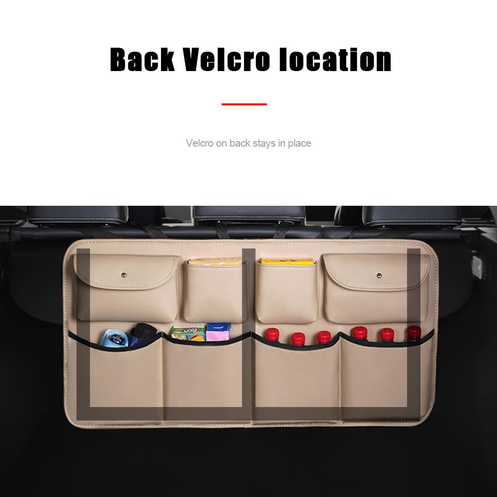 Auto Rücksitz zurück Aufbewahrungstasche Auto Verstauen Aufräumen Multi Hängenetze Tasche Auto Kofferraum Organizer