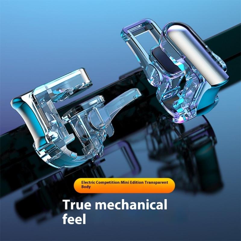 Mobile Gaming Triggers Button Joystick Gaming Accessories Triggers Fire Key Metal Game Controller Fire Button