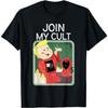 Join My Cult _ Vintage Dark Humor _ Adult Social Satan Group T-Shirt DT5 Mens Womens Tank Top Sweatshirt Hoodie Black