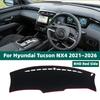 For Hyundai Tucson TL TLE NX4 2015~2026 Car Dashboard Panels Sun Shade Cover Anti-UV Dash Mat Dustproof Non-slip Mat Accessories
