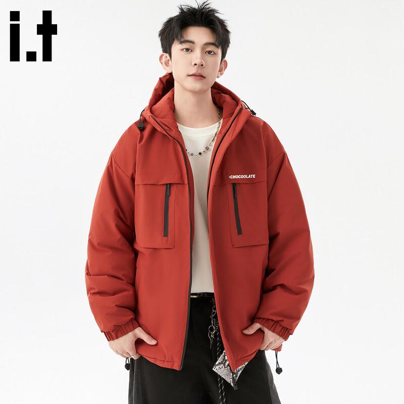 CHOCOOLATEit Men s Retro Hooded Winter Padded Jacket 4XL