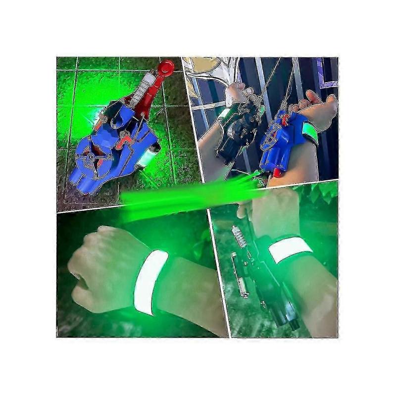 Spinnenseide Werfer Netzwerfer Handgelenk Werfer Spielzeug Werfer Cosplay Gerät Spielzeug für Kinder Geschenk