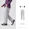 Jordan Outdoor Fleece-Lined Water-Resistant Long Pants for Men 2026 Spring New Woven Hiking Pants with Flat Cuffs