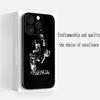 Maneskin Cool Band Pattern Design Phone Case For iPhone 16 16e 15 14 13 12 11 Plus Mini Pro Max Soft Black Shockproof Cover