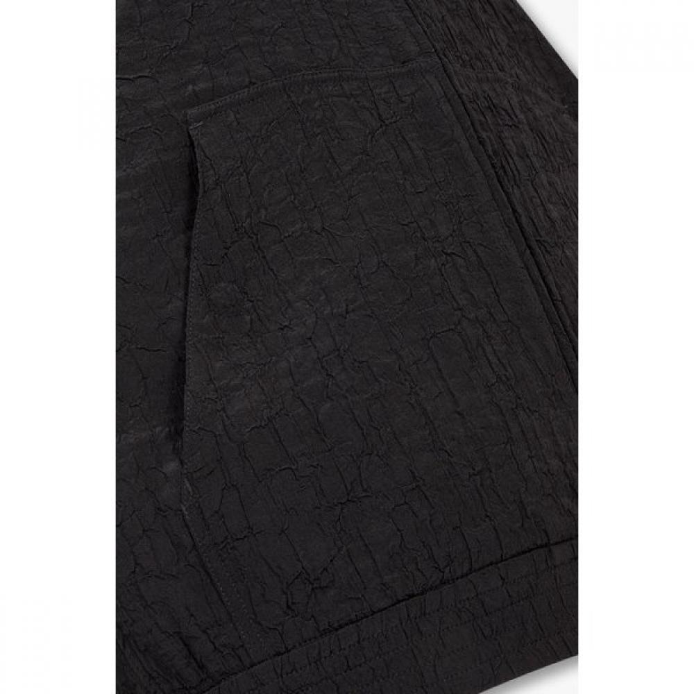 Emporio Armani Men S Hooded Jacket Crinkle Detail  A515110016 