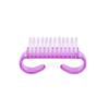Acrylic Nails Art Brush 4 Color Nail Art Manicure Pedicure Soft Remove Dust Plastic Cleaning Nail Brushes File Tools