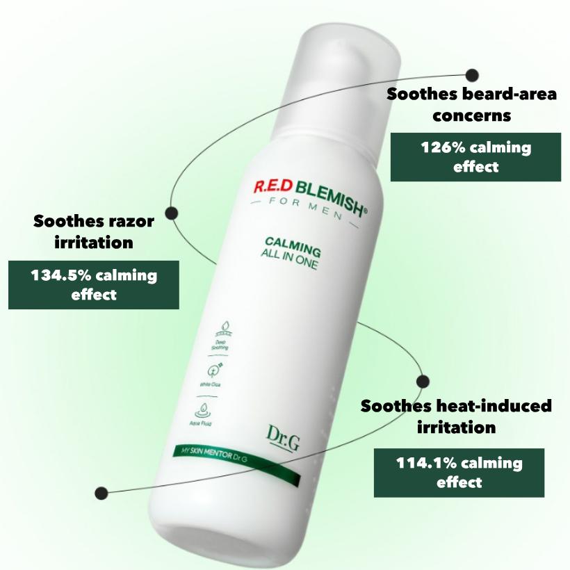 Dr.G Red Blemish For Men Soothing All-in-One 200ml Hydration & Calming Care