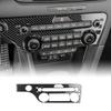 Carbon Fiber Interior Sticker for KIA Sportage QL 2017-2021 LHD Center Control Button Panel