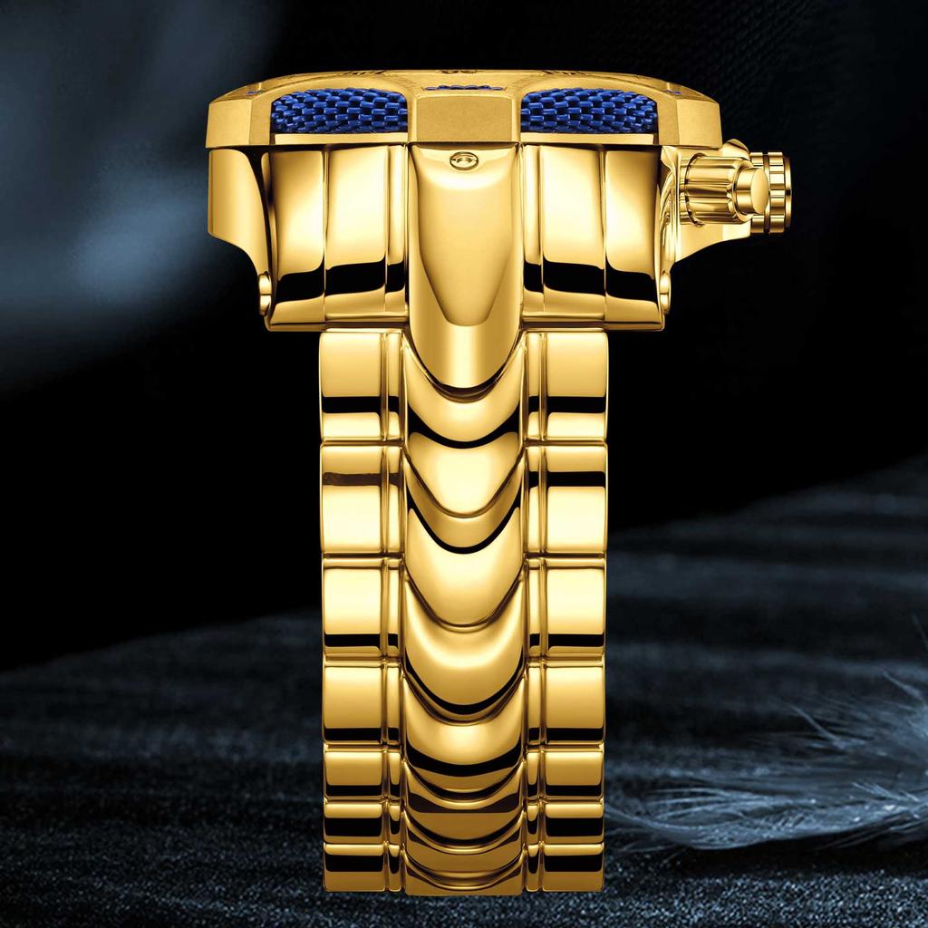 Yalalusi Oversized Dial Three-Hand Men'S Watch High-End Watch Independent Station Model