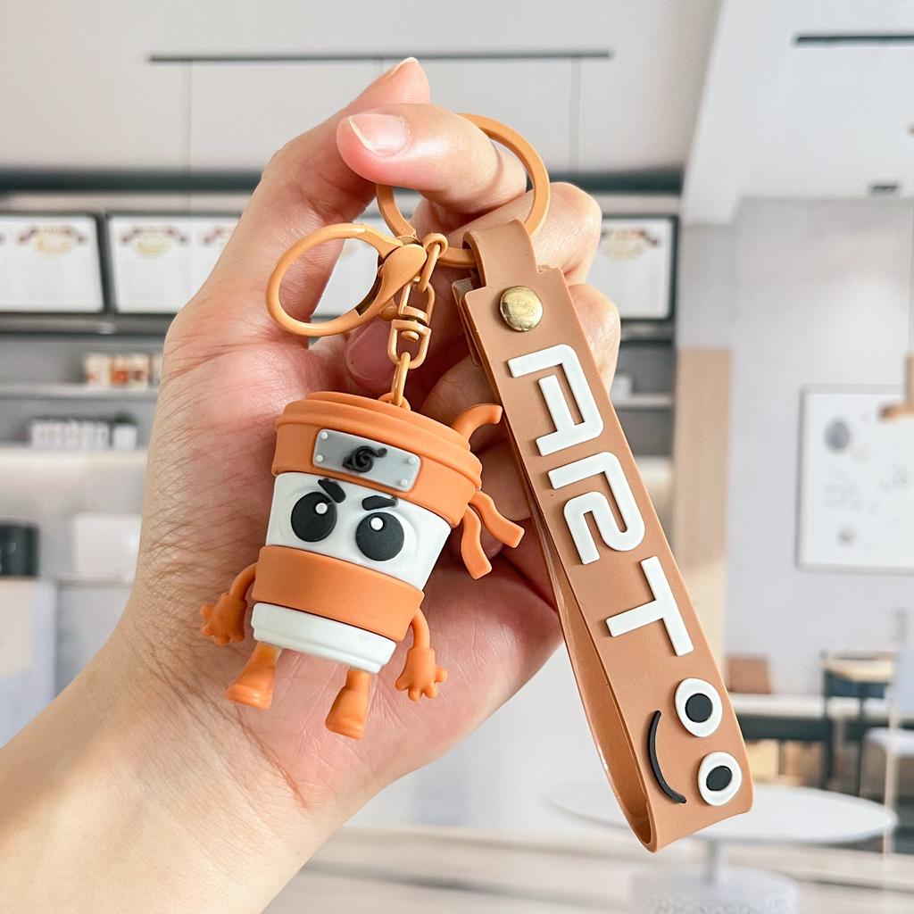 Drewniany wisiorek patyczak Shanhaijing breloczek śmieszna abstrakcyjna figurka akcesoria pudełko niespodzianka