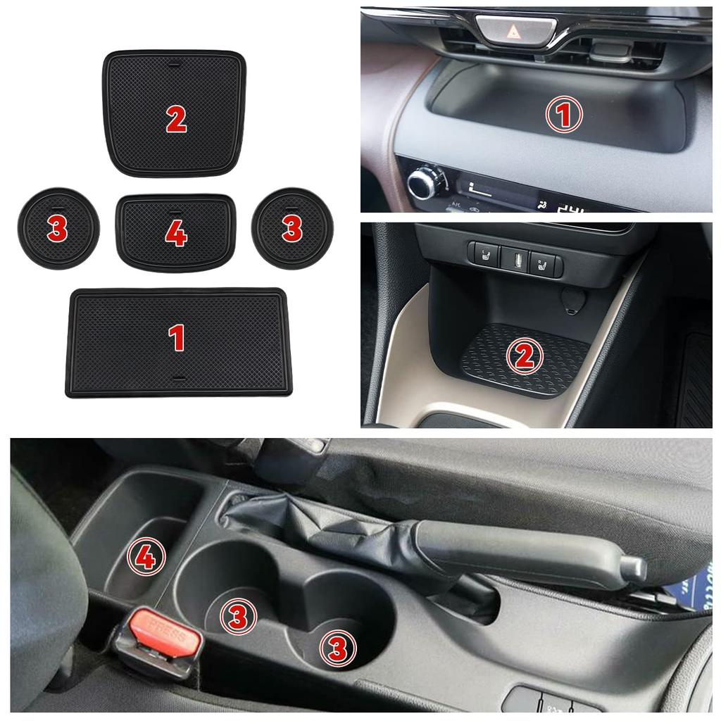 Auovo Fit For Toyota Yaris Cross Pocket Mat (yariscross MXPB10 MXPJ10 2020 ~ Present)