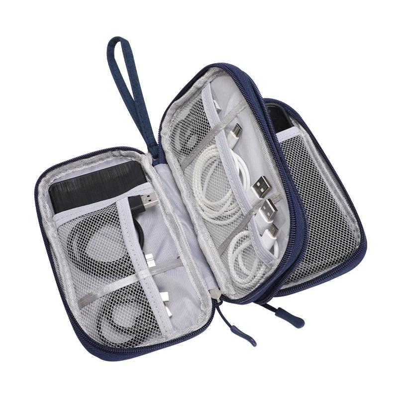 Portable Travel Portable Digital Product Storage Bag Usb Data Cable Manager Earphones Mobile Power Storage Bag