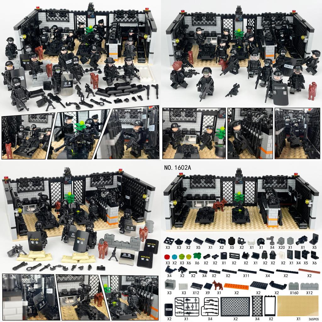 Military Scene Building Blocks With Abs Plastic For Kids And Collectors