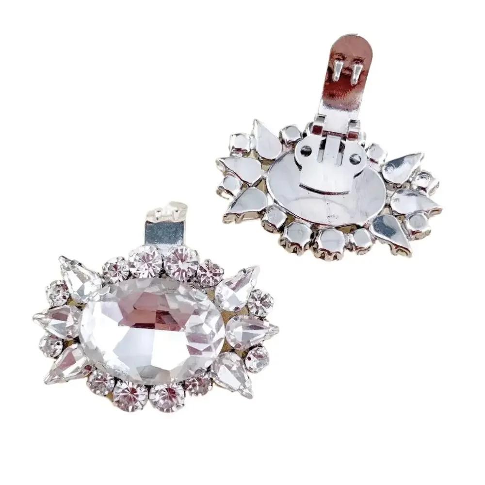 Accessories Wedding Shoe Decorations Clip High Heel Rhinestone Charm Buckle Bride Removable Metal Clamp