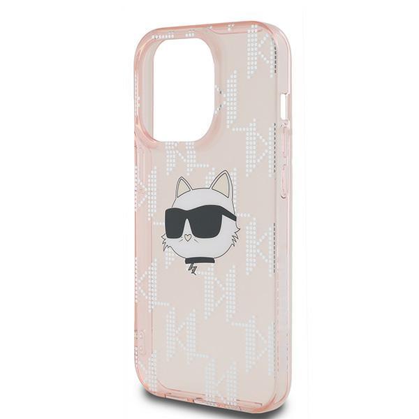 Karl Lagerfeld Klhcp13Lhklpchp Iphone13 Pro / 13 6.1 Różowy/Pink Hardcase Iml Choupette Head & Monogram