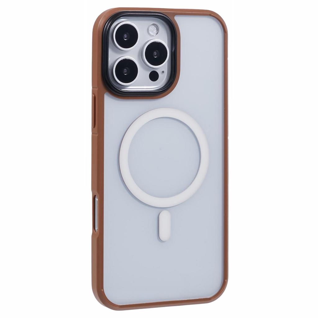 X-LEVEL Crystal Clear Series for iPhone 16 Pro Case TPU+PC Phone Cover Compatible with MagSafe