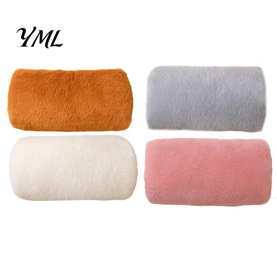 Soft Hand Pillow Solid Color Plush Pillow, Winter Stuffed Warming Muff, Fluffy Cold Weather Fuzzy Cushion for Children, Adults