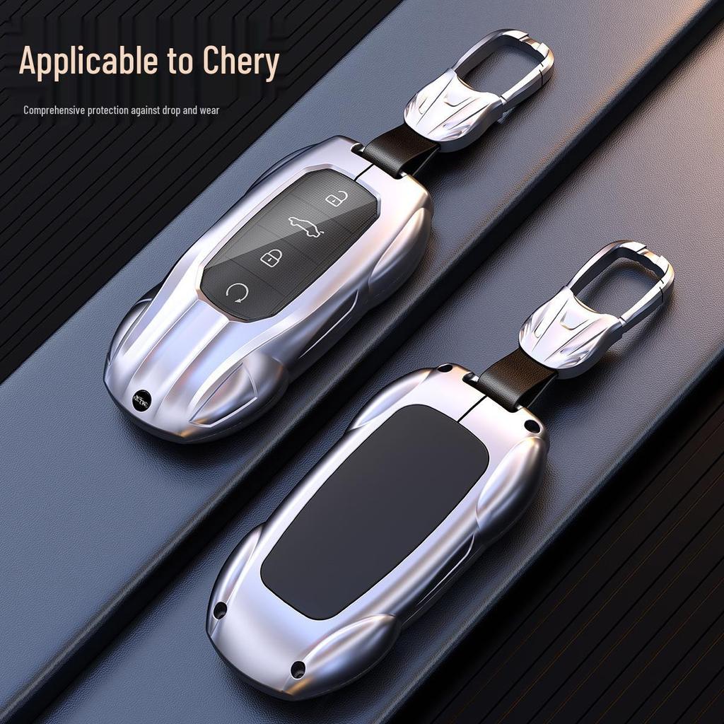 Chery Tiggo 9 Key Cover for 26/27 Models - Luxury Edition Shell Buckle