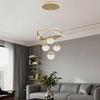 Modern led Chandelier Lighting Three LED Colors Nordic Restaurant Lighting Living Room Chandelier Hanging Lamp Lighting Fixture