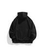2024 Men's Double-Sided Hoodie Cardigan - Autumn/Winter Loose Fit, Plus Size, Unisex Casual Top