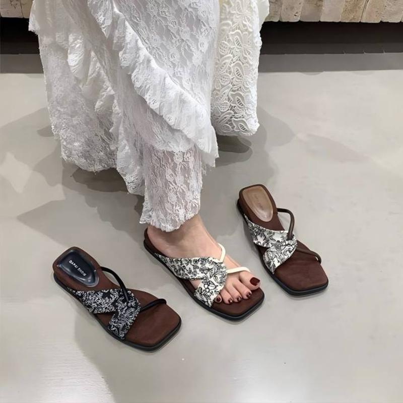 Fashion Shoes Slippers Women Summer Luxury Slides On A Wedge Designer Soft Retro Scandals Shoes On A Wedge Womens Slippers Outdoor Luxur