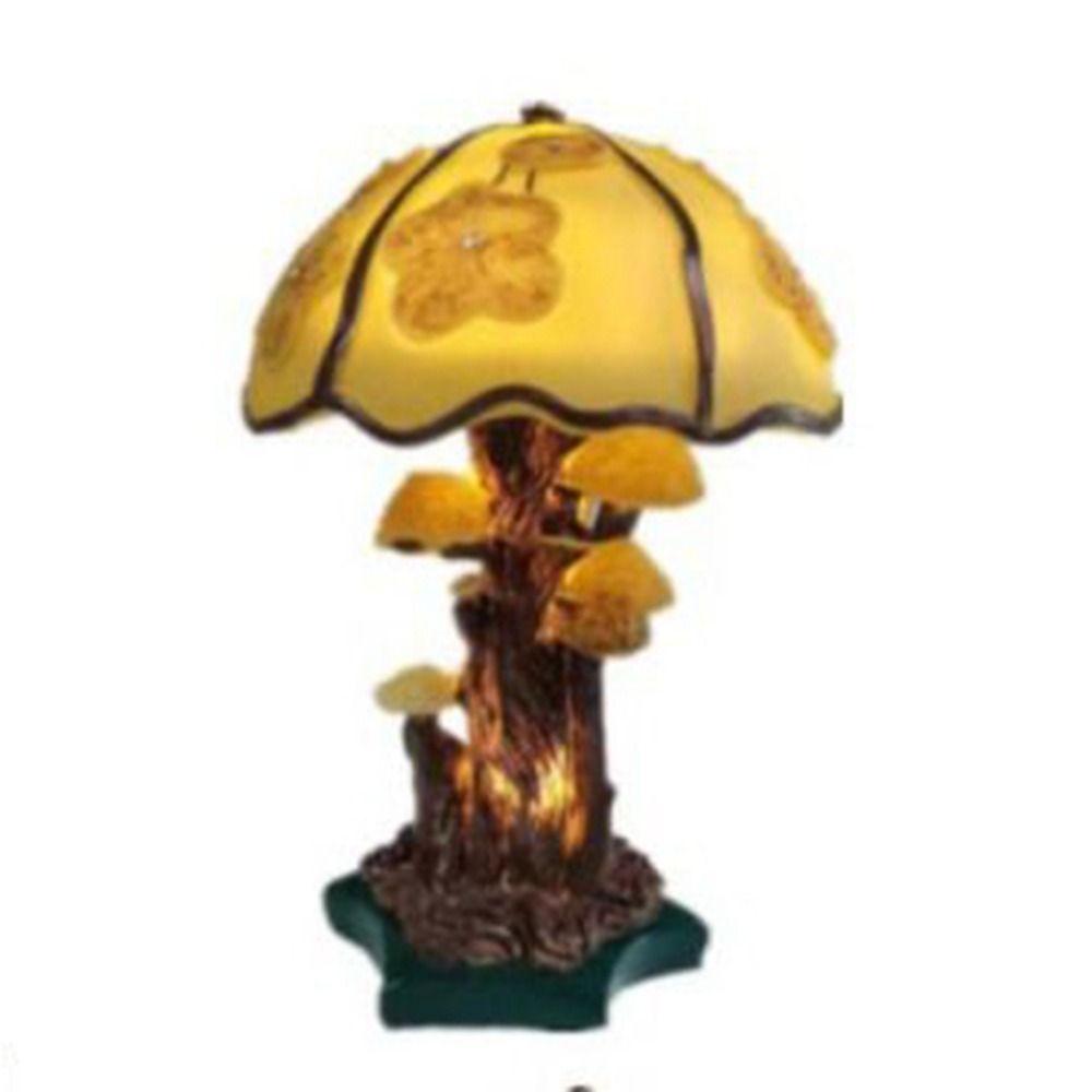 

Aesthetic Design Table Lamp Soothing Light Night Light Easy to Use Mushroom Lamp Office C
