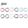 Magnetic Alloy Love Charm Bracelet 2Pcs/Set Matching Heart Pendant Couple