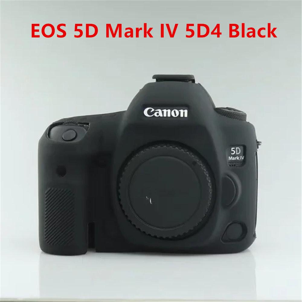 Soft Silicone Armor Camera Bag Case Cover For Canon EOS 5D Mark II III IV 5D2 5D3 5D4 6D Mark II 6D2 7D Mark II 7D2 77D 600 700D
