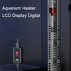 LCD Display Fish Tank Heater Quartz Glass Heating Rod Digital Display Heater  Aquatic Aquariums