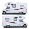 Two-Color Stripe RV Decoration Decal for Cross-Border Car Modification