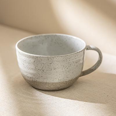 Vysoce hodnotný domácí snídaňový hrnek Velkokapacitní hrnek Japonský retro keramický hrnek Velký hrnek Šálek na kávu