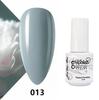 GELPOLISH Nail Art Set: Base, Top Coat, Transparent & White Gel Polishes