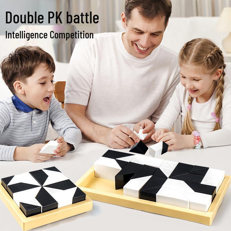 Kids' Educational Building Blocks Puzzle – Parent-Child Spatial Thinking Game, Ideal for Kindergarten Gifts