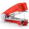 Portable Handheld Mini Sewing Machine Manual Compact Easy-to-Use Sewing Tool Adjustable Tension Knob Quick Repairs Outdoor JXB