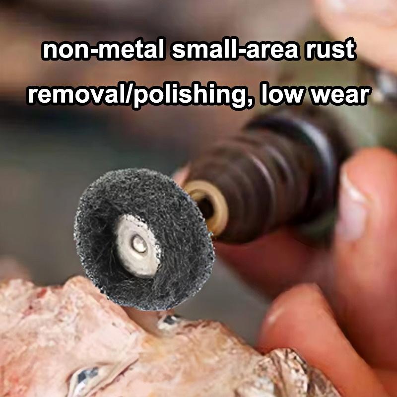 50Pcs Dental Handheld Fiber Wheel Grinding and Polishing for Denture Technician Grinding Machines Dental Laboratory Consumables
