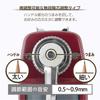 Carl Manufacturing Angel 5 Gran Conic Red Desktop Manual Pencil Sharpener with Adjustable Made In Co., Ltd. Sharpness, Japan, A5GRC-R