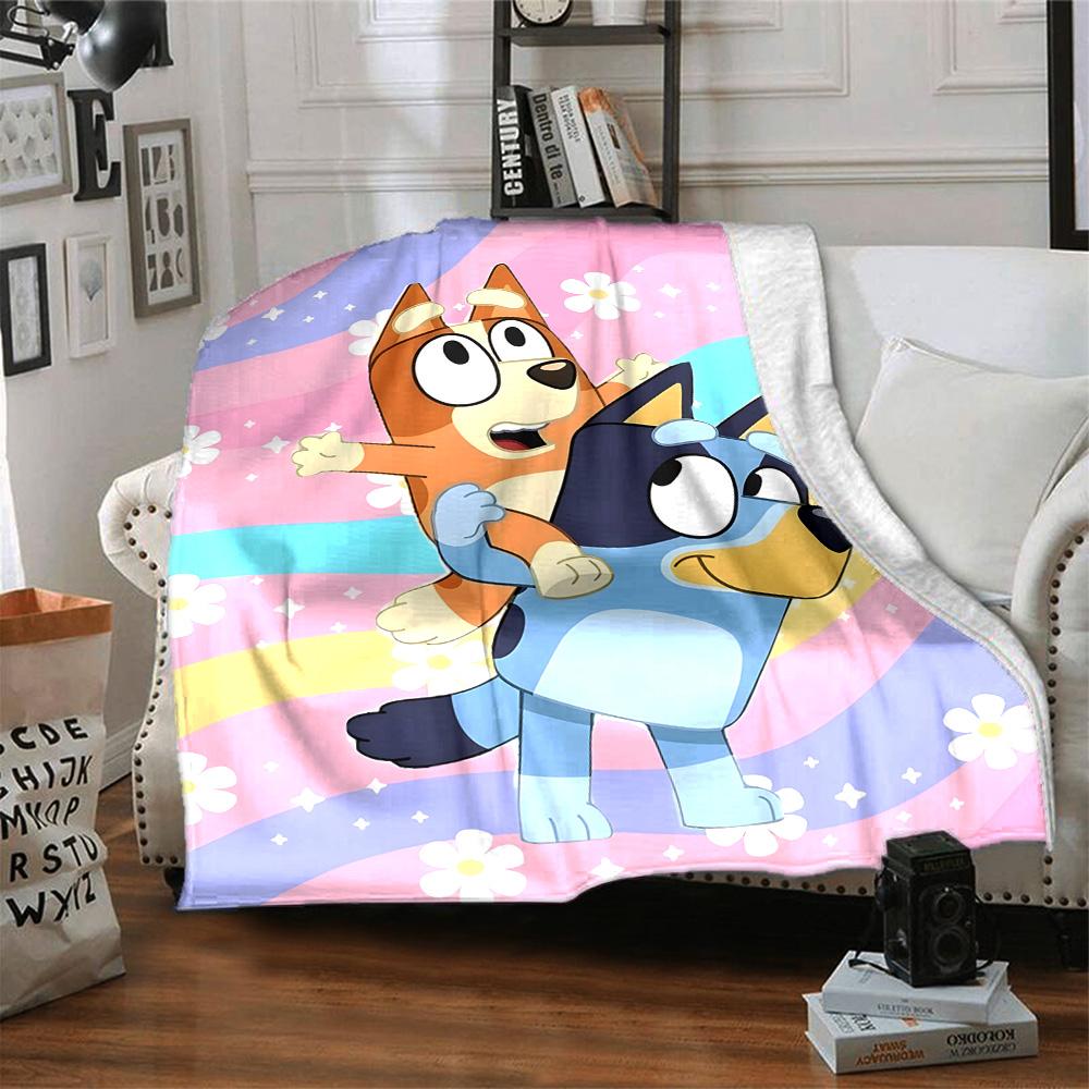 1 Stück B-Blucy Decke, Geschenk, für Männer und Frauen, Weiche Decke, Gut für Schlafsofa Couch Reisen, Leichte Flanelldecke