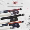 Brazilwood Violin & Cello Bow, Octagonal & Round, Sizes 1/2, 3/4, Full (4/4, 8/8), Horsehair Accessories