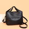 Spring and summer new commuter shoulder Korean version high value soft leather texture mother bag women crossbody A