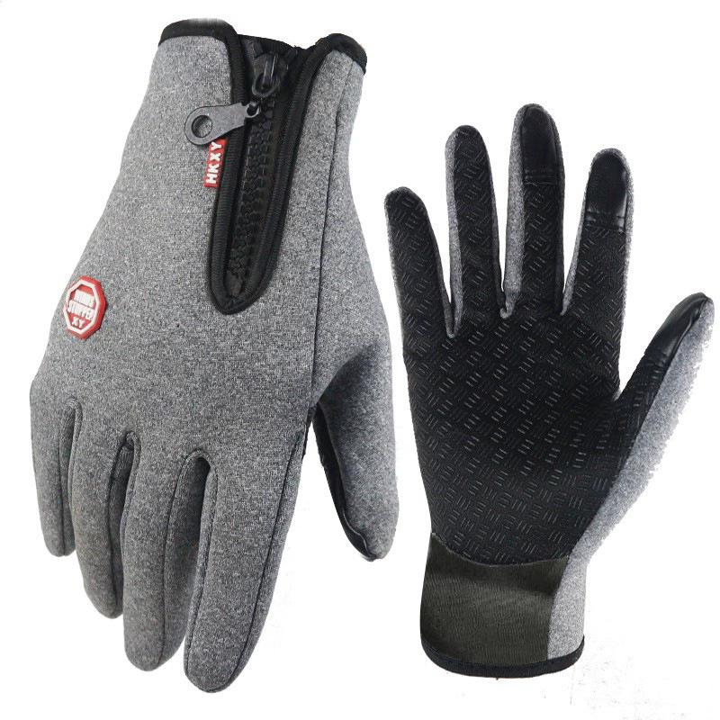 Touchscreen Guanti caldi Ciclismo all'aperto Guida Moto Guanti freddi impermeabili Guanti da sci invernali da donna antiscivolo antivento