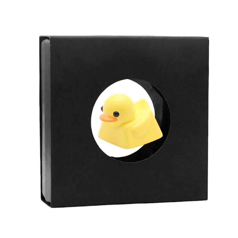 Ergonomic Keyboards Keycap With Lovely Duck Shape ESC Duck Keycaps For Typing Comfort жёлтый