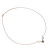 Titanium Steel Necklace Colorfast Exquisite Cutting Bright Gold Pendant Chain Necklace for Women Daughter Lover
