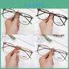 Minimalist Blue Light Blocking Glasses Frame For Men And Women With Material And Geometric Style