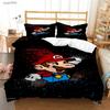 Super Mario Duvet Cover Set Comfortable and Warm Bedding Set for Decorating Your Bedroom and Enhancing Home Life for Teens Gifts