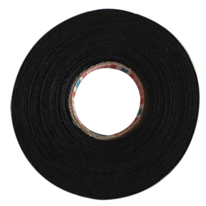 19mm x 25m Wiring Hardness Adhesive Cloth Fabric Tape Cable Looms Protection